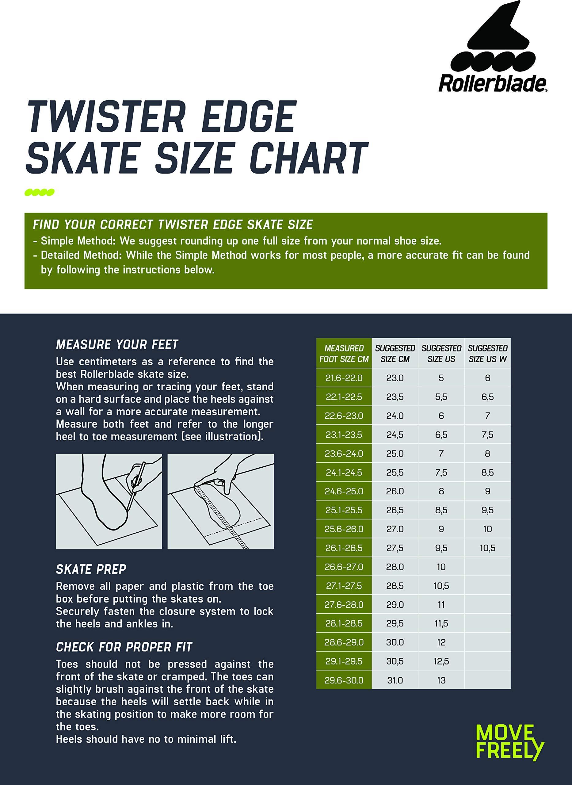 Rollerblade Rollerblade Twister XT Women's Adult Fitness Inline Skate, Black/Mint, Urban Performance Inline Skates