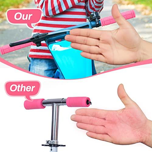 Coolrunner Coolrunner Bike Handlebar Grips, Bicycle Grips for Kids Girls Boys, Non-Slip Rubber Mushroom Grips for Scooter Cruiser Seadoo Tricycle Wheel Chair Mountain Road Urban Foldable Bike MTB BMX