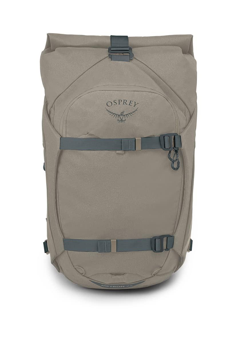 Osprey Osprey Metron 22L Roll Top Commuter Backpack, Tan Concrete