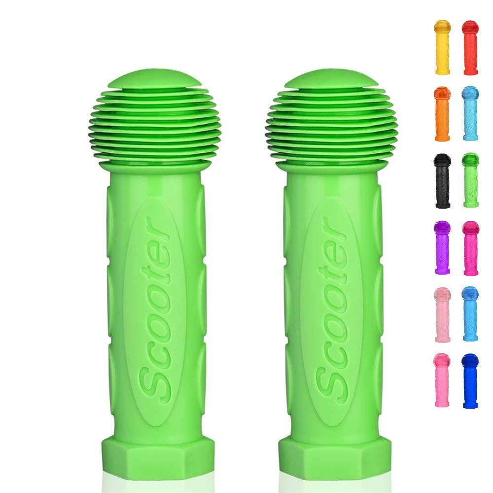 OTFAITP OTFAITP Bicycle Grip Handlebar - 1 Pair Fit for 2-3-4 Wheels Kid Kick Scooters, Children Bike, Drifting Scooter