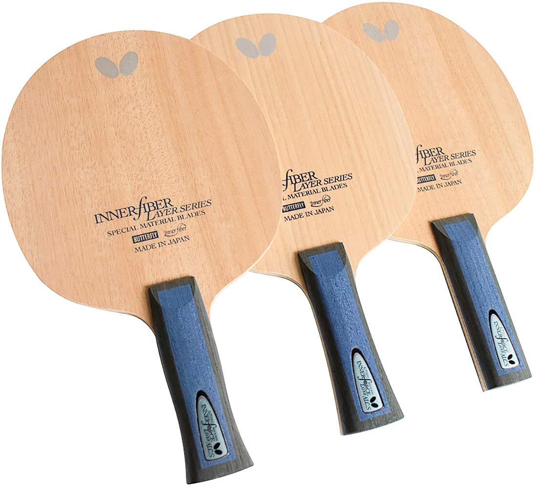 Butterfly Butterfly Innerforce Layer ALC.S Table Tennis Blade - ALC Fiber Blade - Professional Table Tennis Blade - Available in an, FL, and ST Shakehand Handle Styles - Made in Japan.