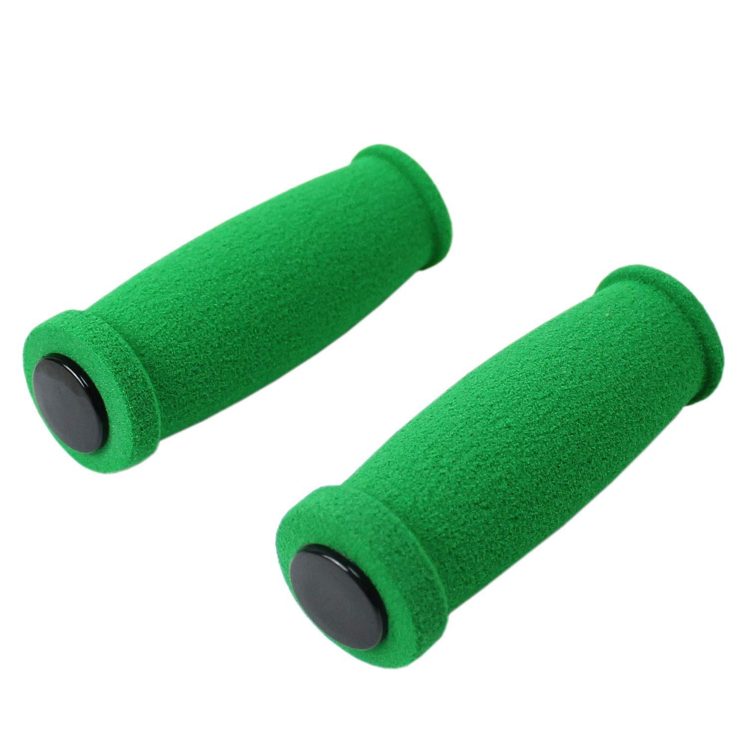 Kick Push Kick Push Scooter Handle Grips Green, 7/8\"