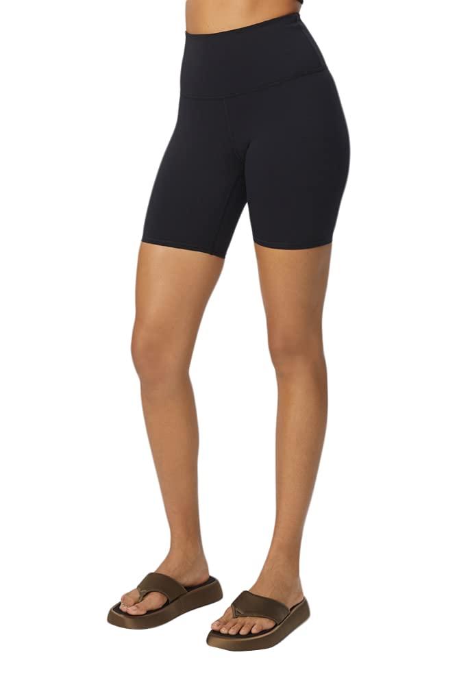 Bandier Bandier x Sincerely Jules The Bryn 7" Biker Short, Black, XS