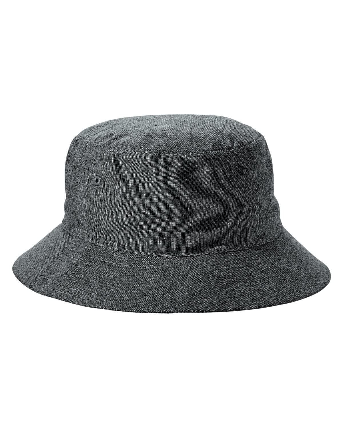 Big Accessories Big Accessories Crusher Bucket Hat OS Black Denim