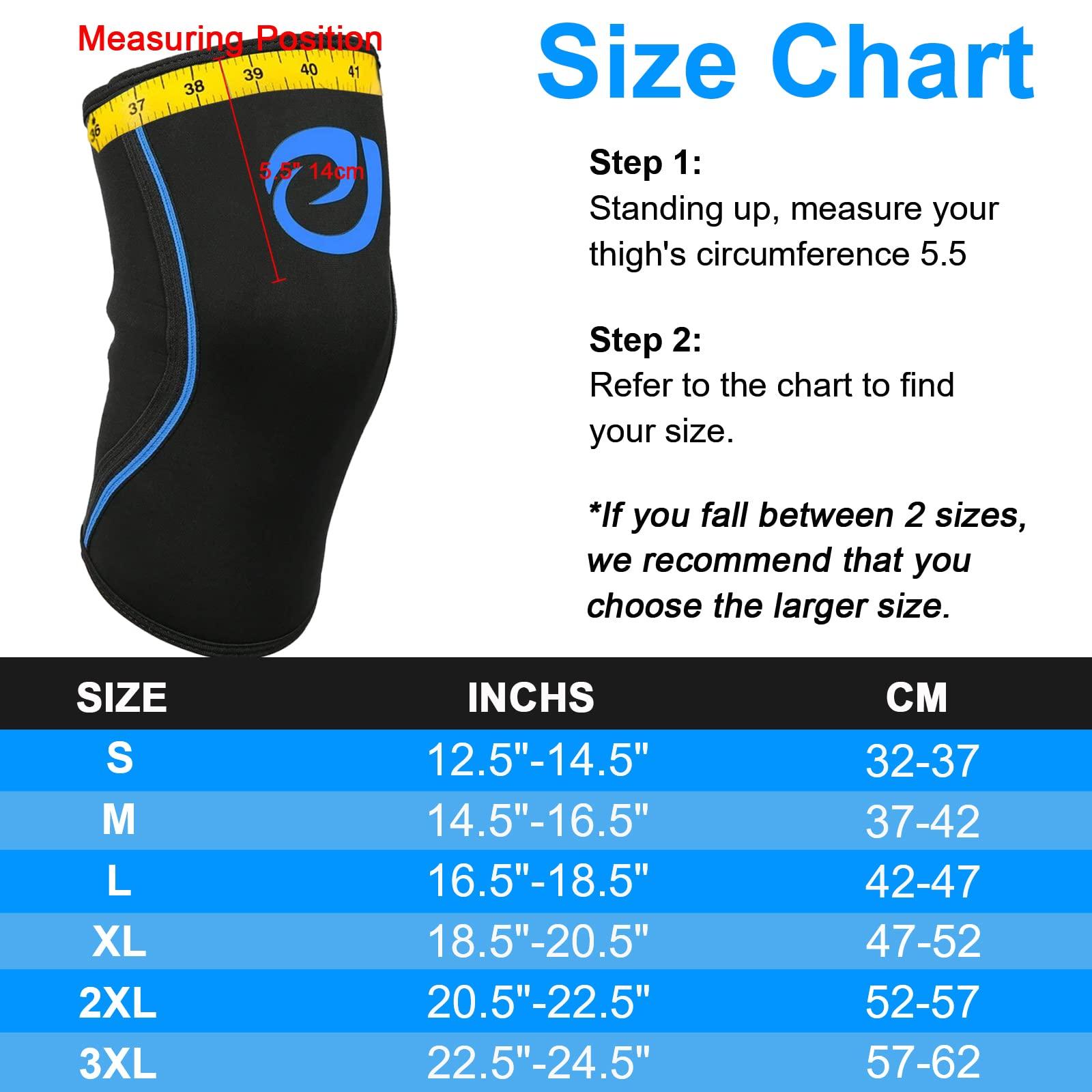 Nvorliy Nvorliy Knee Compression Brace Support for Swimming, Aquatic, Sailing, Scuba Diving, Surfing, Paddle Boarding, Kayaking, Water Sports or Injury Recovery - Water Resistant Sleeve, Fit Women & Men (S)