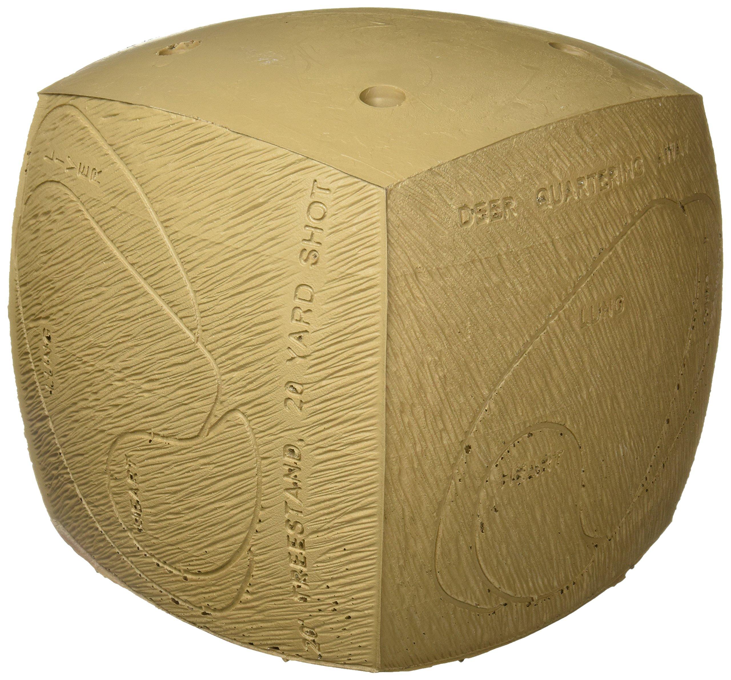 Field Logic GLENDEL S4 Field Logic Buck 3D Archery Target with Replaceable Insert Core, Brown