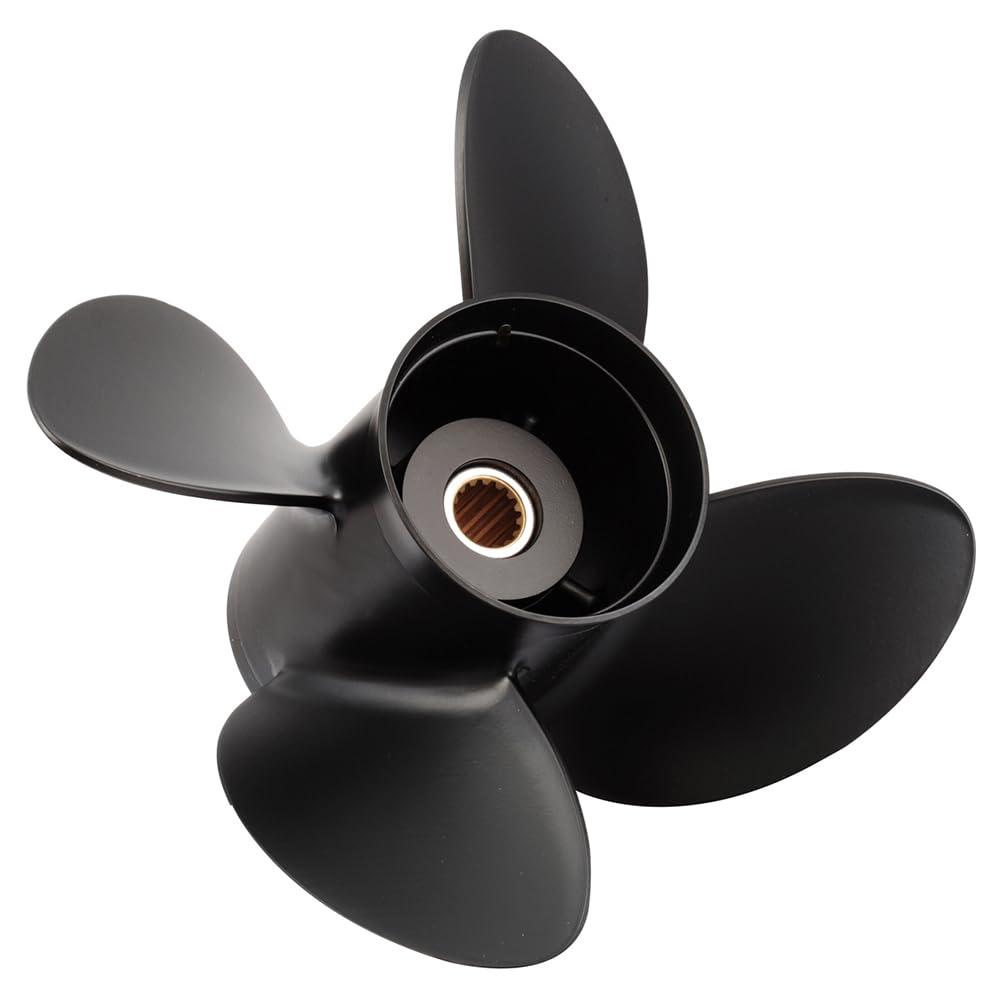 Rareelectrical Rareelectrical New Aluminum Propeller Compatible with Mercury Pro Xs 15 Spline 250 75-300 Hp for Years 2007-2021 by Part Number 1513-148-15 58134-Zy3-015A Diameter 14.75\" x 15\" Pitch x 15-Splines 4