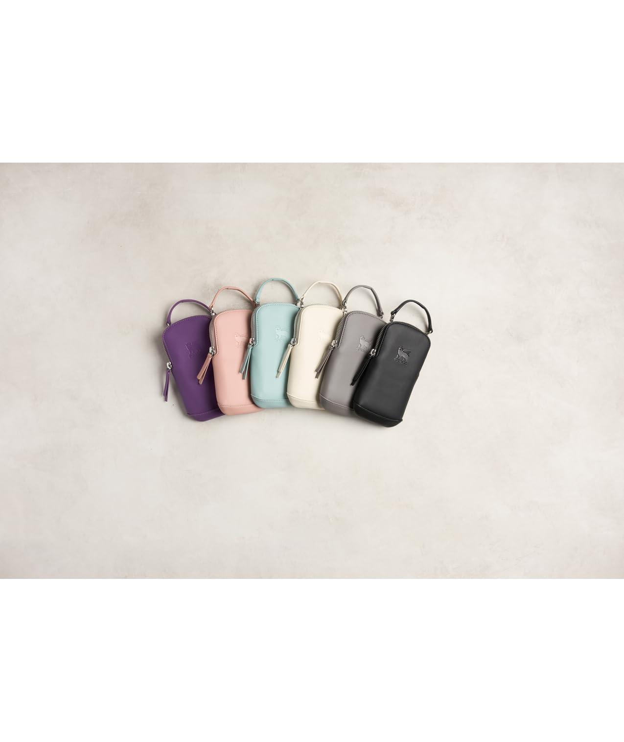 STANLEY STANLEY Cross Bottle Essentials Case Midi | Phone, Wallet, Keys Holder for Water Bottle | Faux Leather Accessory Pouch for Carry All Strap | Tumbler Cup Accessories | BPA-Free | Rose Quartz