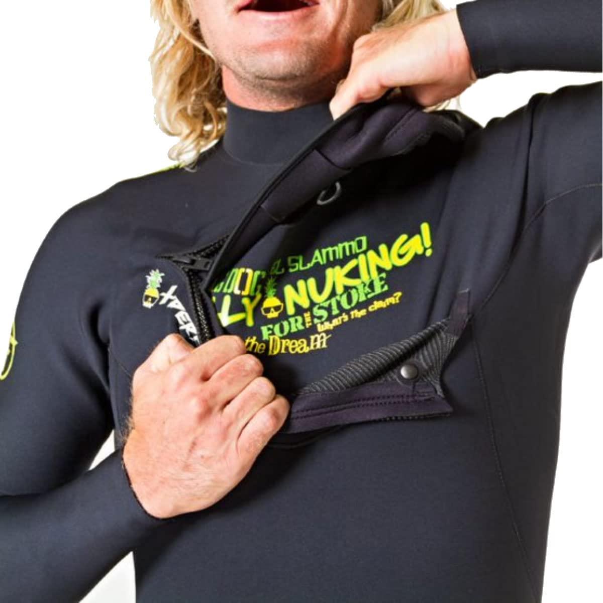 Hyperflex Hyperflex 3/2mm Men\'s Ben Gravy GREENPRENE Front Zip GBS Fullsuit
