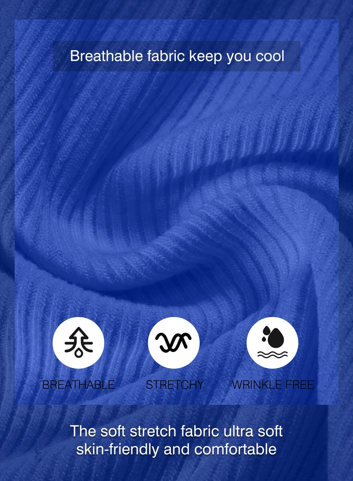 JMIERR JMIERR Mens Muscle Slim Fit Button Henley Shirts Summer Crewneck Short Sleeve Longline Fitted T-Shirt Gym Workout Athletic Tee Shirt for Men, XL, Blue2