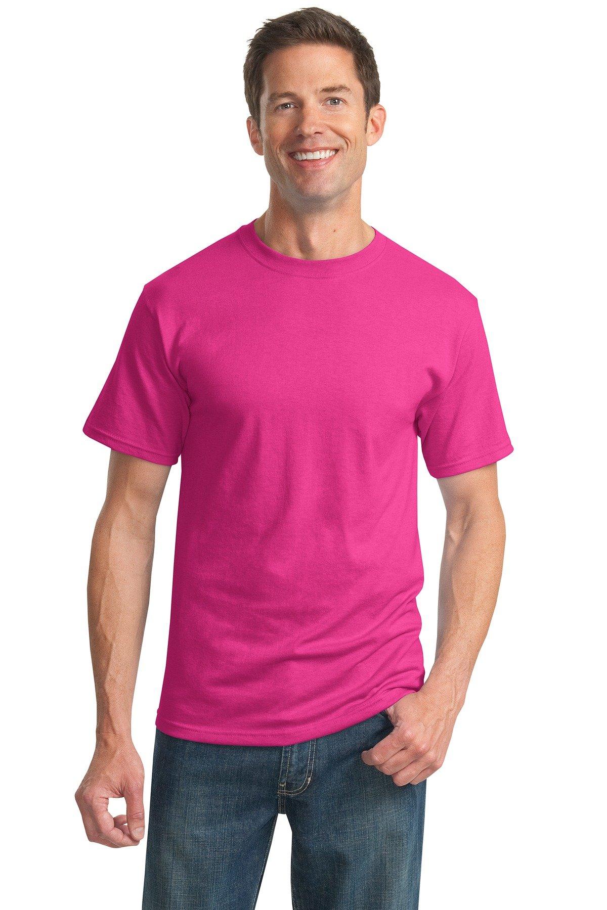 Jerzees Jerzees Mens DRI-POWER Active Short Sleeve Crew T-Shirt, JZ29MR, 4X, Cyber Pink