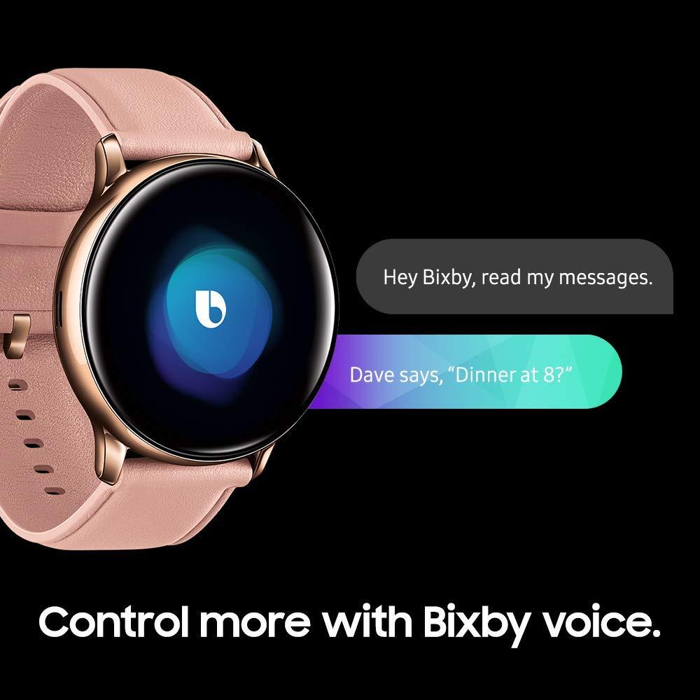 SAMSUNG Samsung Galaxy Watch Active2 (40mm) Pink Gold, US Version (Renewed)