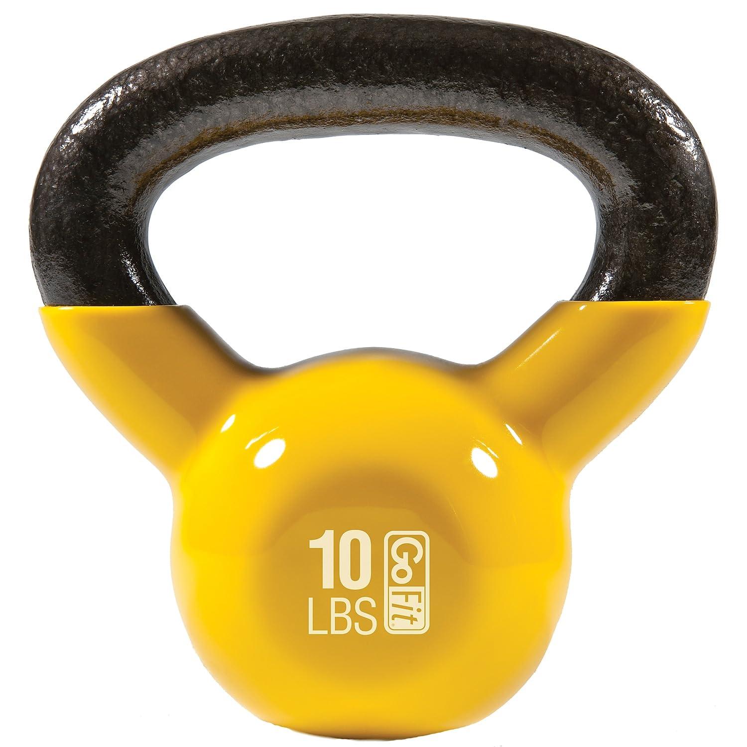 GoFit GoFit Ultimate Kettlebell Fit 3-pack - 10-lbs, 15-lbs, 20-lbs