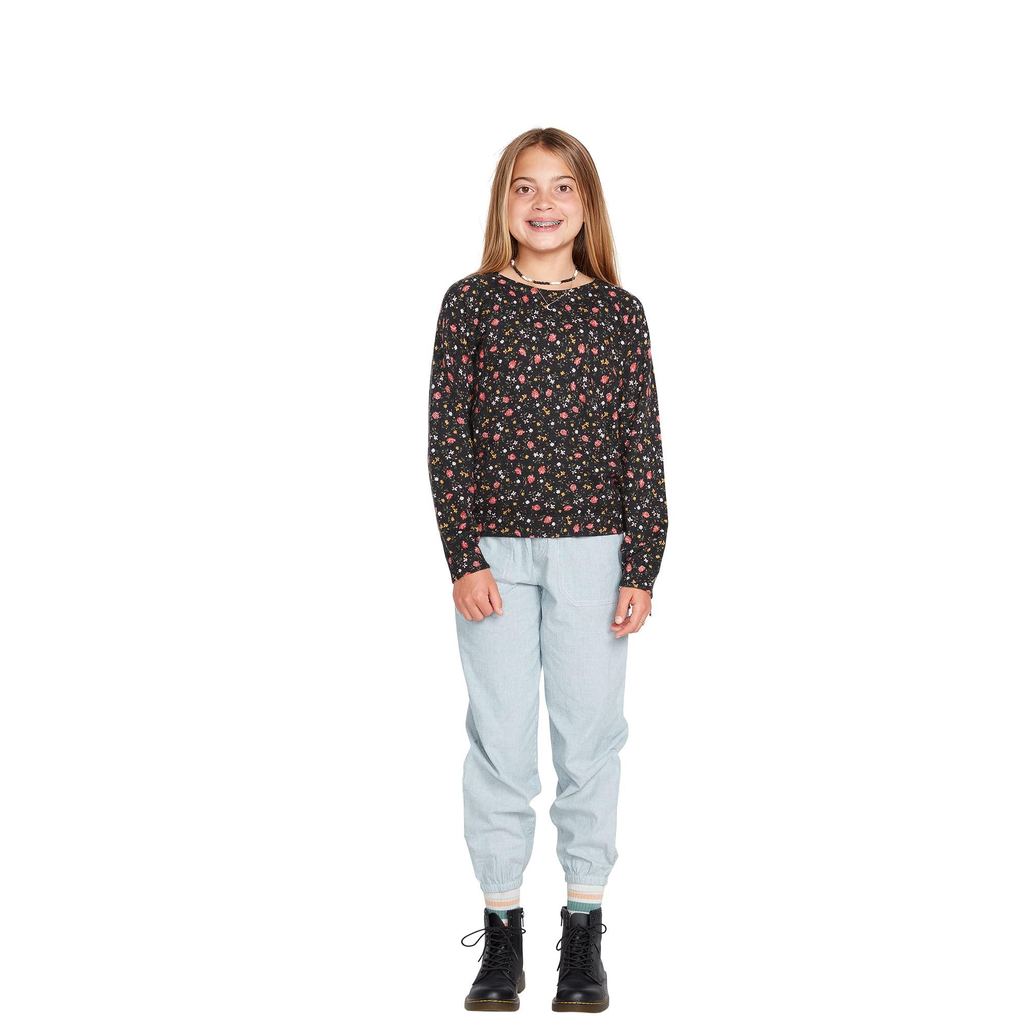 Volcom Volcom girls N Out Pullover Sweater, Black, X-Large US