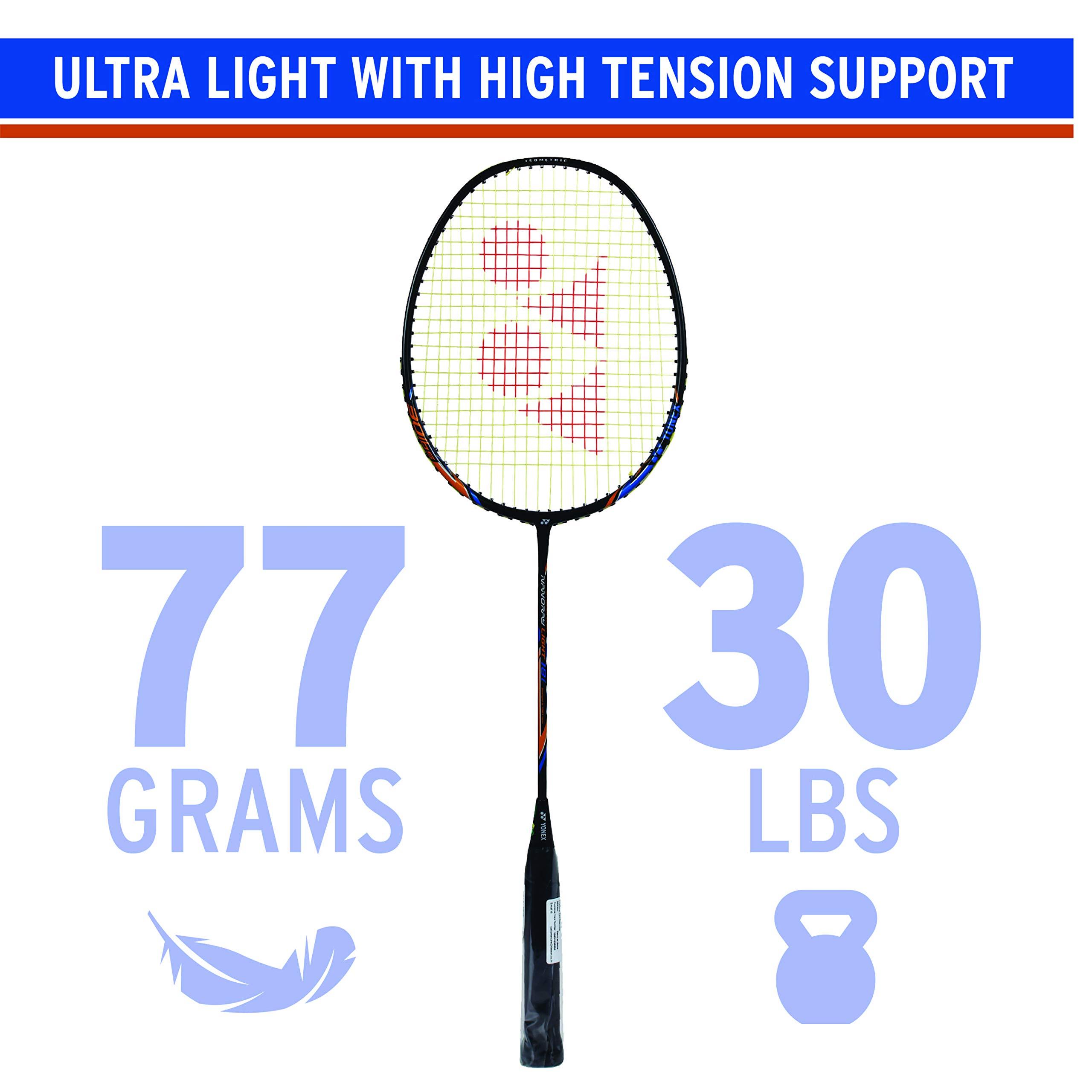YONEX YONEX Nanoray Light 18i Graphite Badminton Racquet (Black)