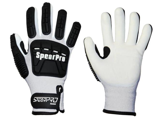 SpearPro SpearPro Dyneema Lobster Gloves (White, Medium)