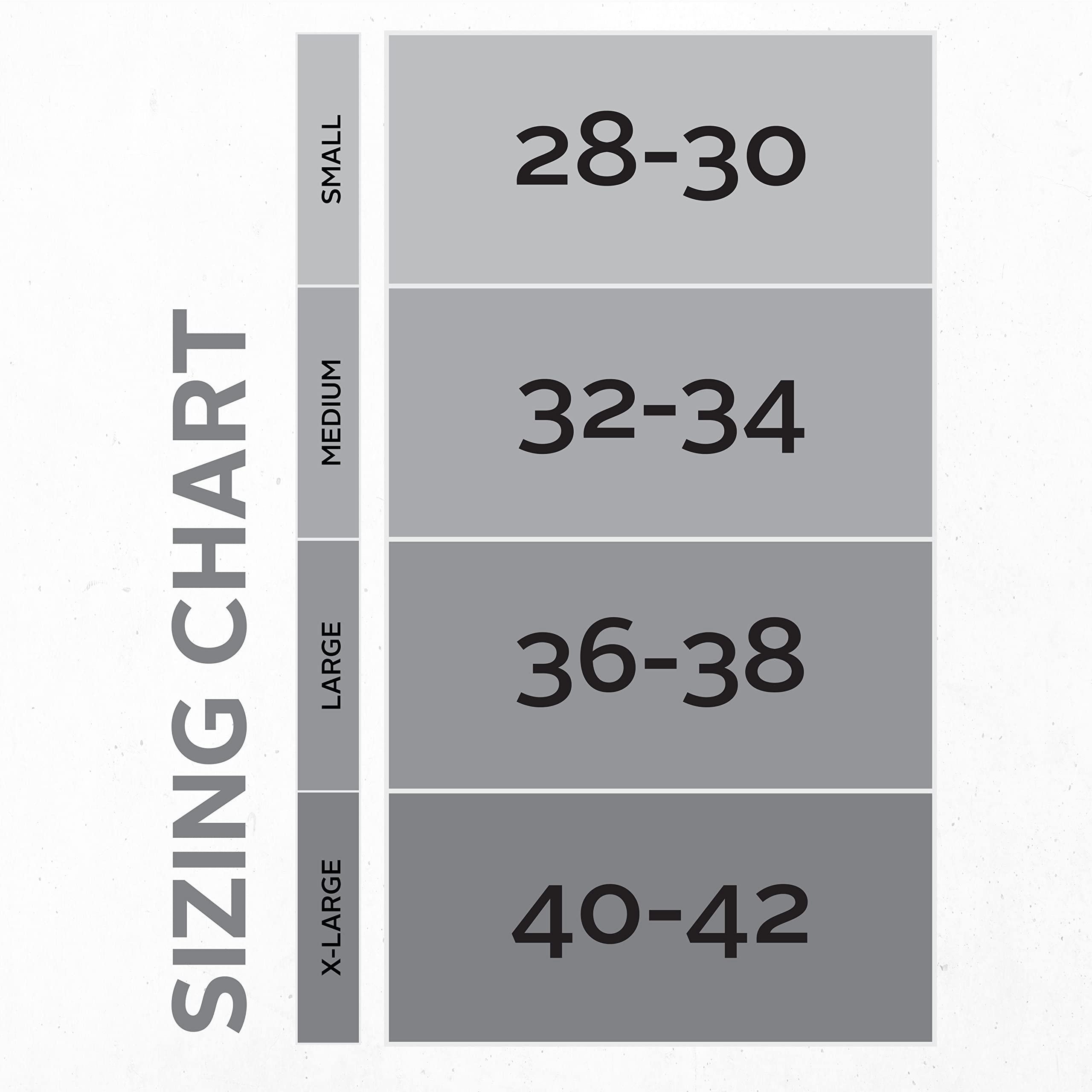 Spyder Spyder Performance Mesh Mens Boxer Briefs Sports Underwear For Men (Large, Black/Navy/Black/Grey)