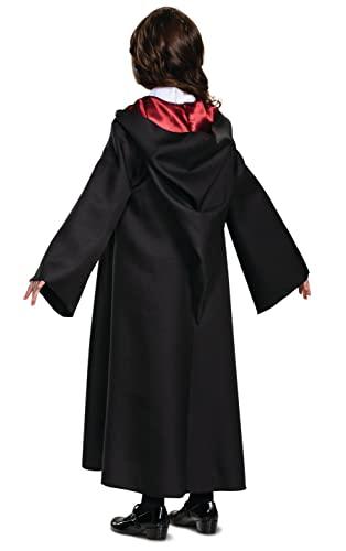 Disguise Harry Potter Hermione Granger Deluxe Girls Costume, Black & Red, Kids Size Large (10-12)