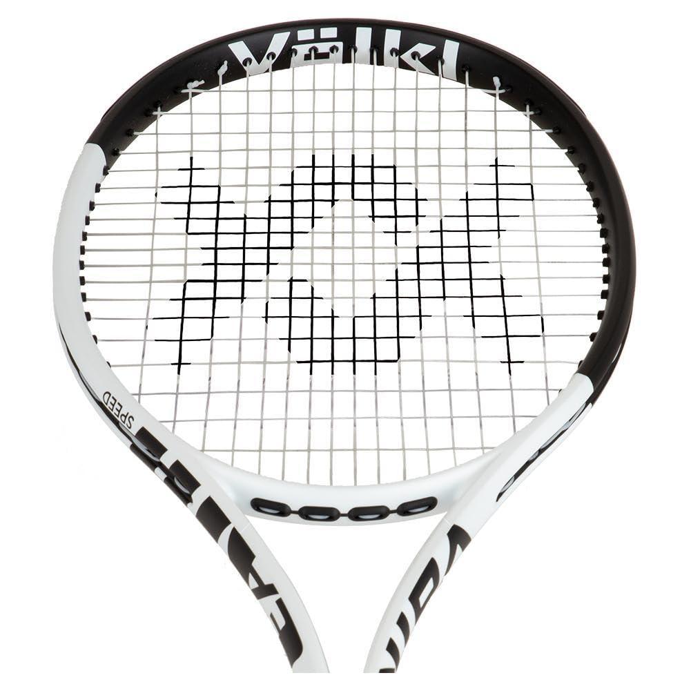 VOLKL Volkl Team Speed Prestrung White and Black Tennis Racquet