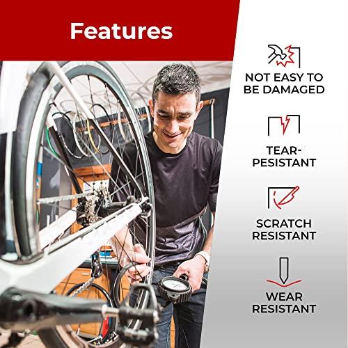 Fincci Fincci Bike Inner Tube 700x35c / 32c / 38c - Schrader Valve Inner Tubes 48mm for Cycle Bicycle Bike Tire - Pack of 2