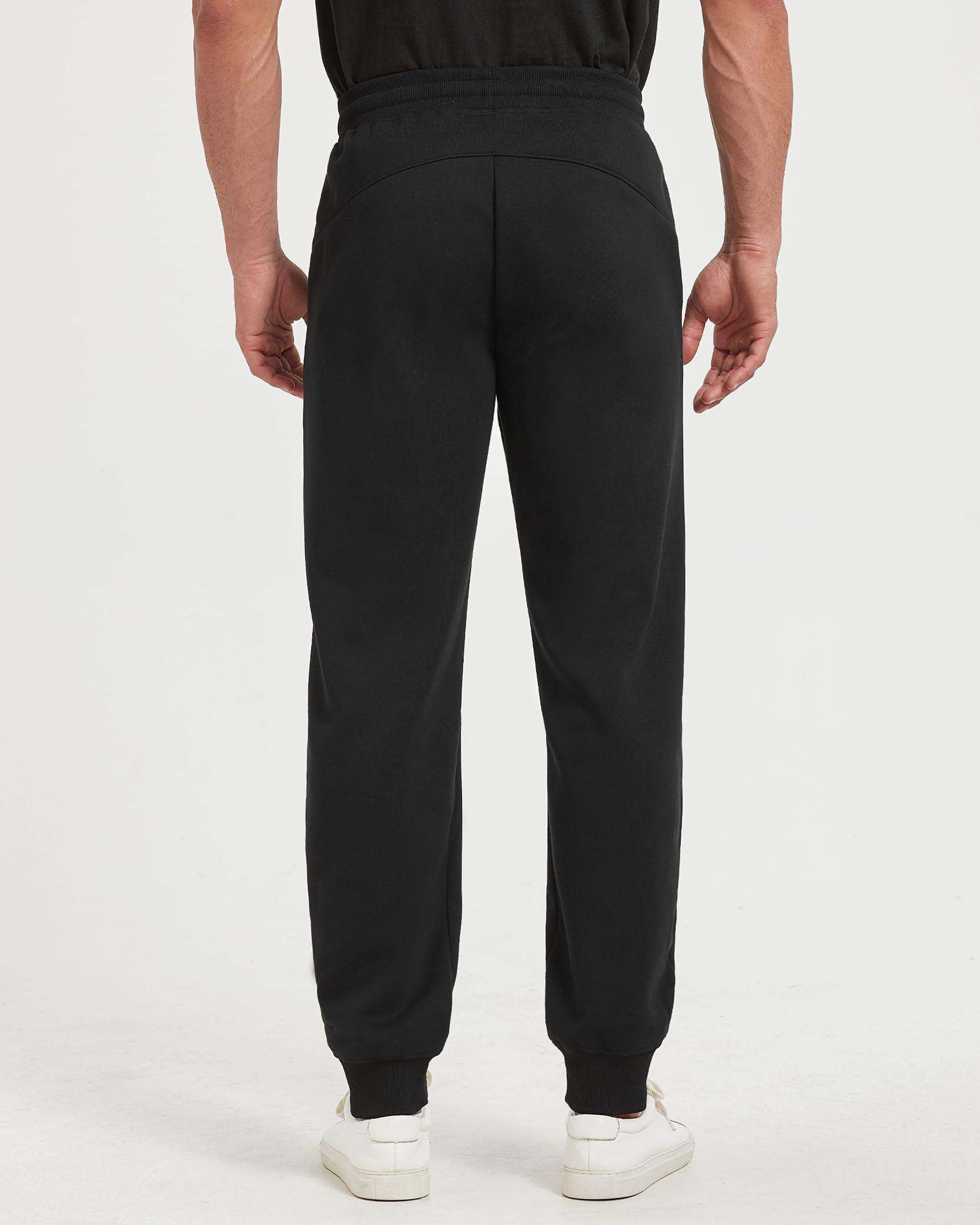 Zylioo Zylioo Extra Long Fleece Sweatpants for Men with Pockets, Joggers for Tall Men 34-36 Inseam, Men's Athletic Fleece Pants Tall
