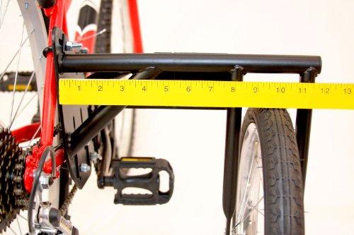 Titan Bike USA Heavy-Duty Stabilizer Wheels for Adult Bicycles, The Original Training Aid for Full Size Bikes with a 24" to 27" Inch Wheel, Supports Over 250 LBS, Patented Design, Black, 16-Inch (1000)