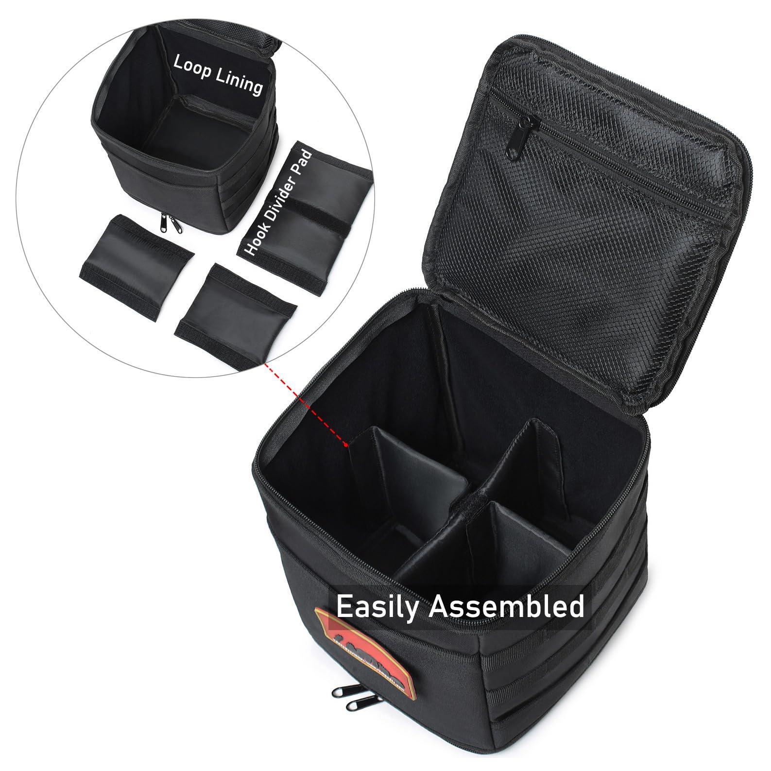 Lemubeane Lemubeane Tactical Camping Storage Bag 7L Utility Tote Bag Trunk Organizer (OD Green)