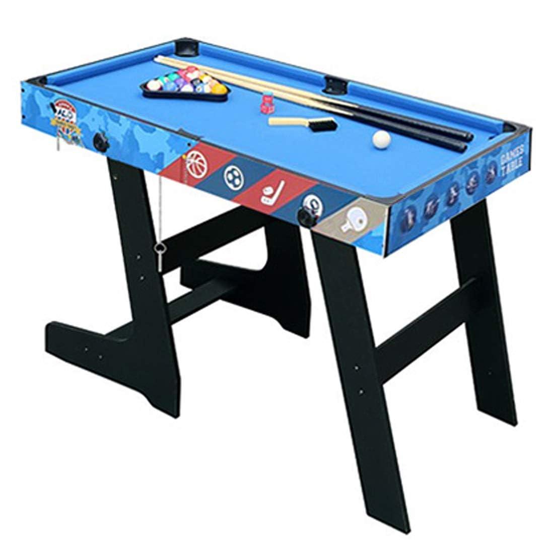 AHHC Multi Game Table 5-in-1 Combo Game Table, 5 Games with Hockey, Billiards, Table Tennis, Foosball and Basketball