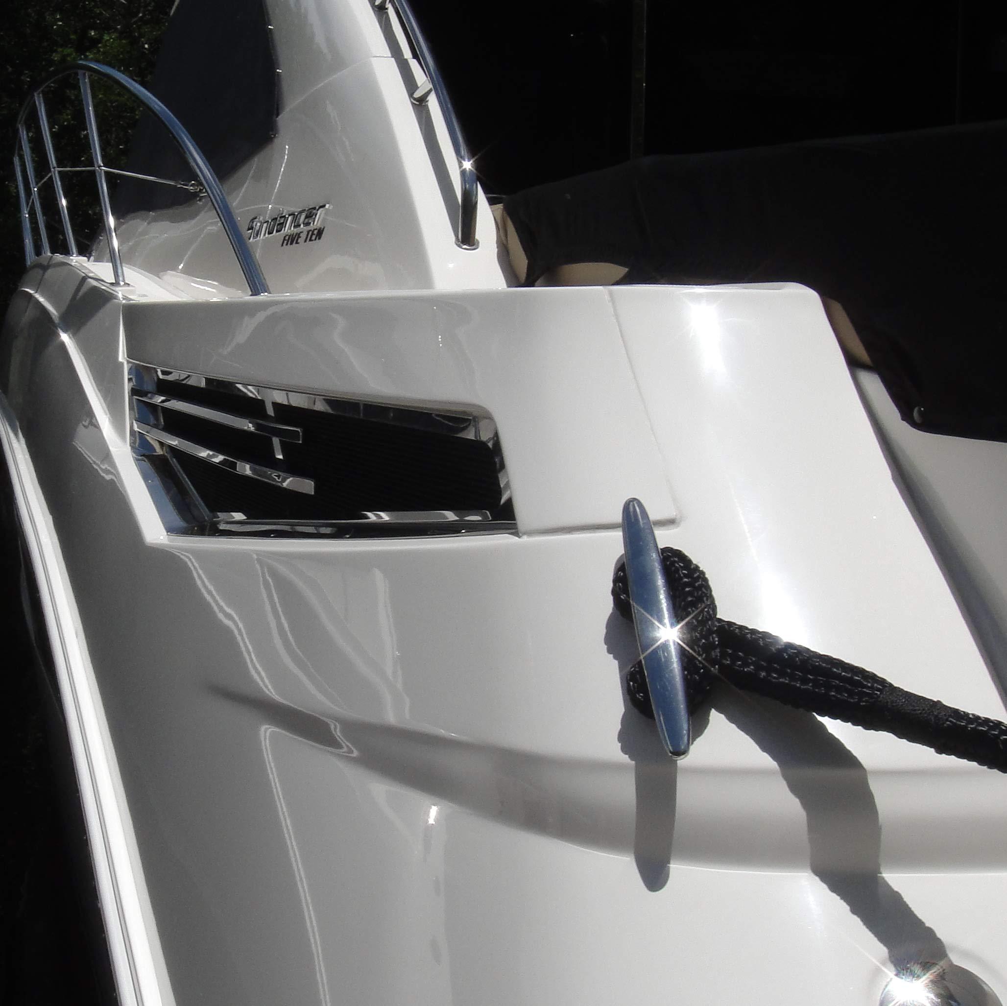 shockline shockline Dock Line with Integrated Shock Absorber, Double Braided, Polyester, Hand Spliced 12\" Eye, 5/8\" Inch x 35 Feet, Black