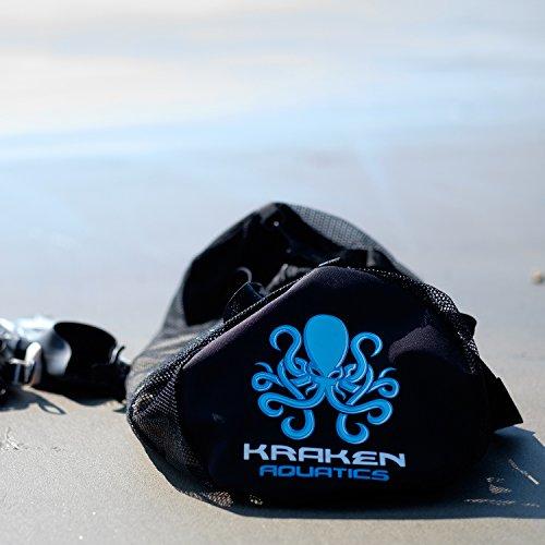 Kraken Aquatics Kraken Aquatics Mesh Dive Duffle Bag with Shoulder Strap | for Scuba Diving, Snorkeling, Spearfishing, Freediving, Swimming, Beach and Sports Equipment | X-Large