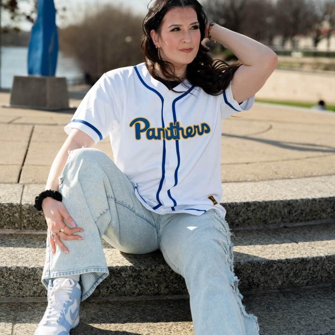 Genuine Collective Genuine Collective Men's Standard Pittsburgh Panthers Baseball, White