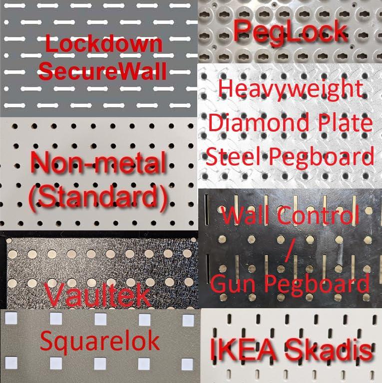Hammy3DPrints Hammy3DPrints Mount for FN P90 / PS90 Mags - Pegboard/Metal Pegboard/Skadis/etc. | Magazine Holder Storage Rack (Skadis)