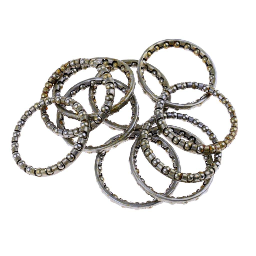 KOVNOVI 10Pcs Bicycle 33mm/40mm Headset Caged Ball Bearing for Road Bike Cycling Bearings Accessories