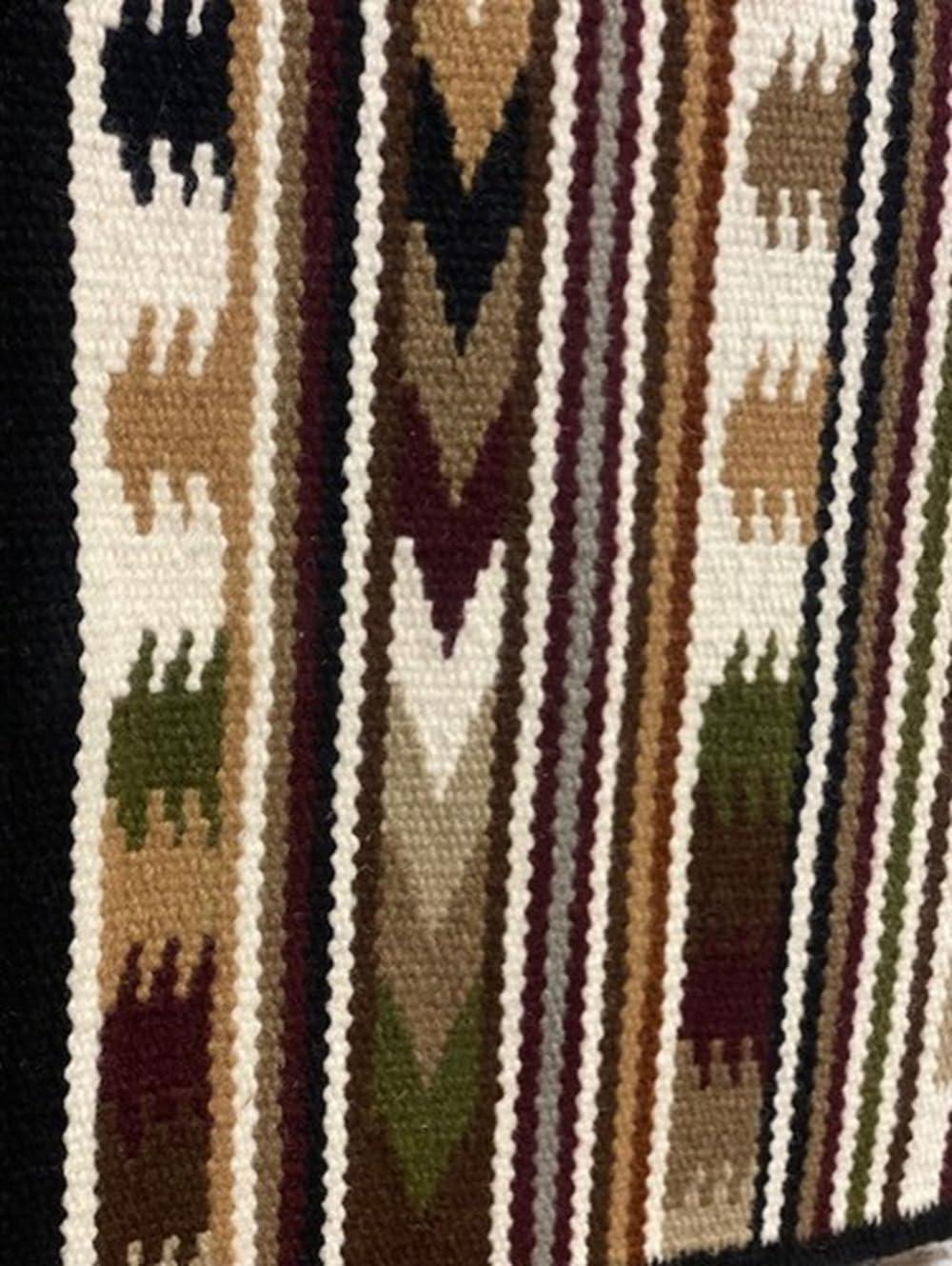 EQUIEMPRESS EQUIEMPRESS Western Show Saddle pad/New Zealand Wool Horse Western Saddle Blanket Top Wool Pad Sensor Flex (Customization Available) A1135 (34" x 32")