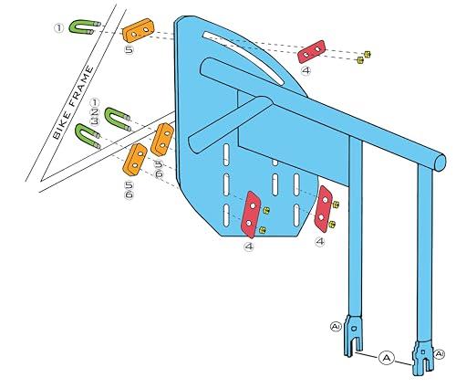 Titan Bike USA Heavy-Duty Stabilizer Wheels for Adult Bicycles, The Original Training Aid for Full Size Bikes with a 24" to 27" Inch Wheel, Supports Over 250 LBS, Patented Design, Black, 16-Inch (1000)