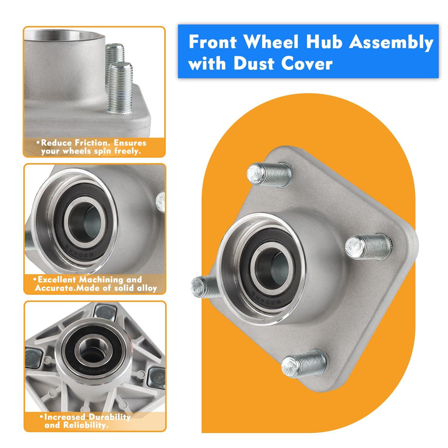 CLUBRALLY CLUBRALLY Club Car Precedent Deluxe Golf Cart Front End Repair Kit 2004-Up