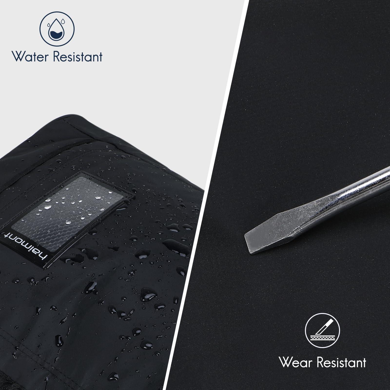 Haimont Haimont Travel Duffel Backpack Bag 60L for Men Large Sports Duffle Bags with Backpack Straps for Hiking Camping Gym Workout, Water Resistant, Black