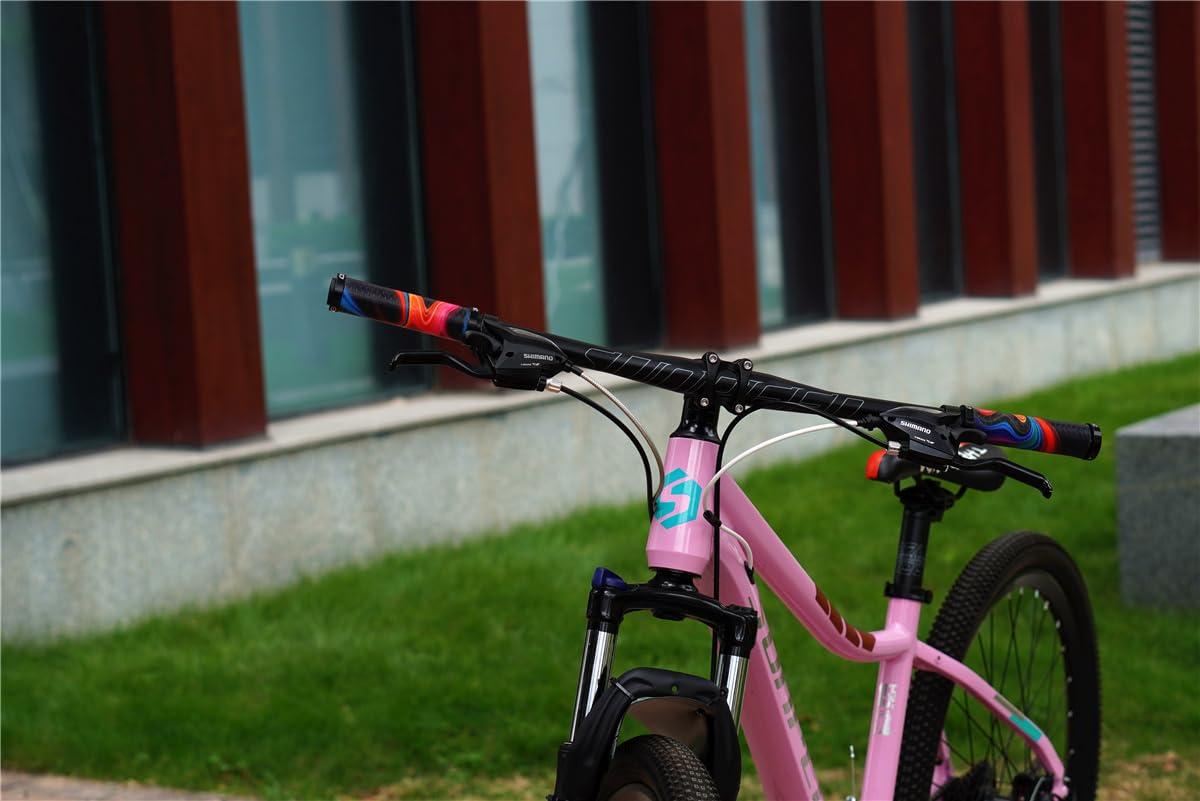 Chooee Chooee Silicone Bicycle Grips,Lock on Silica Gel Mountain Bike Handlebar Grips for MTB