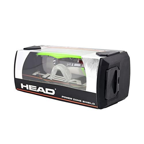 HEAD HEAD Racquetball Goggles - Powerzone Shield Anti Fog and Scratch Resistant Protective Eyewear w/Adjustable Strap
