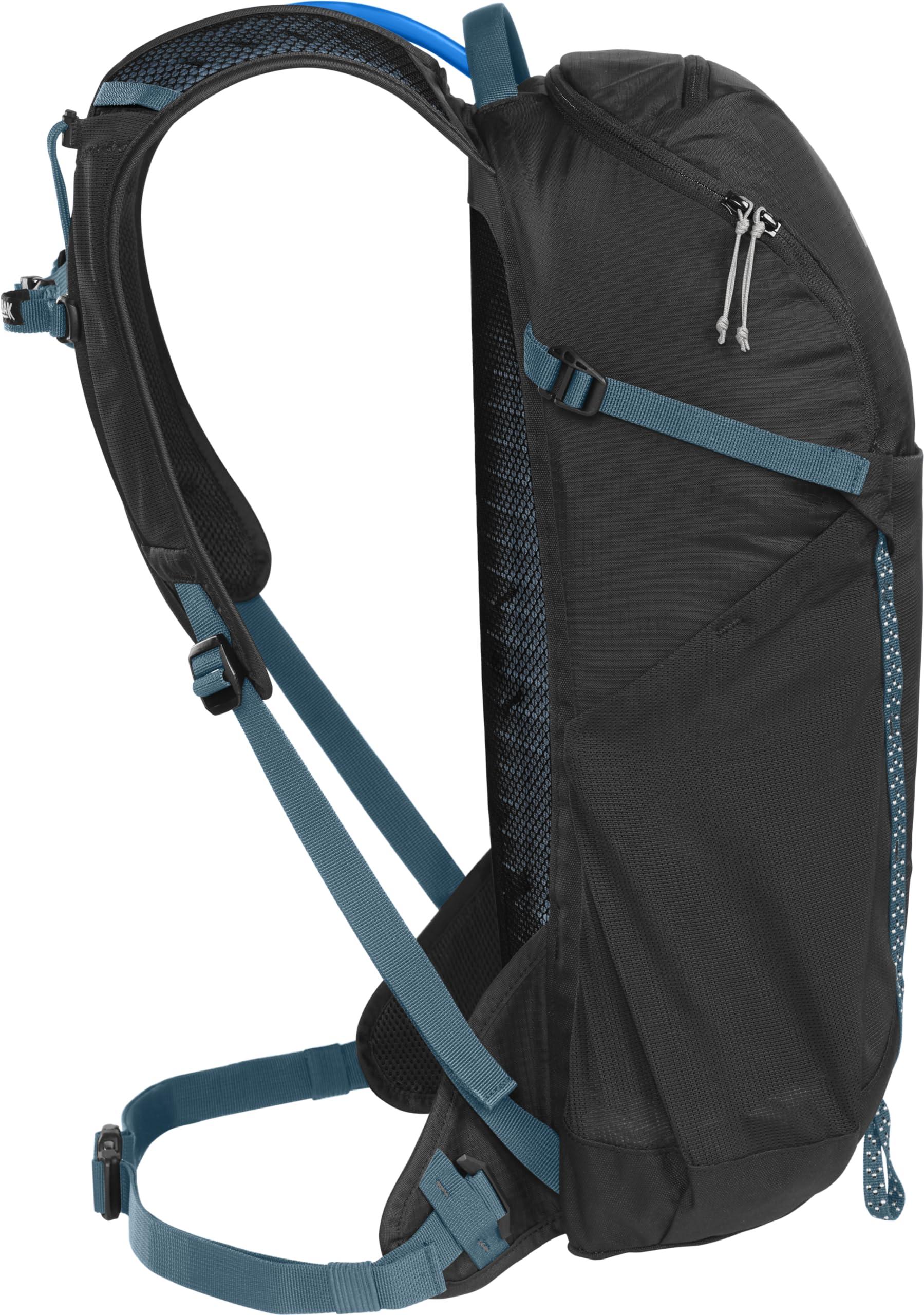 CamelBak CamelBak Rim Runner X22 Hiking Hydration Backpack with 1.5L Crux Reservoir, Black