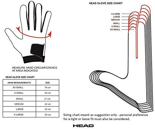 HEAD HEAD Airflow Tour Racquetball Glove, Right Hand, Medium