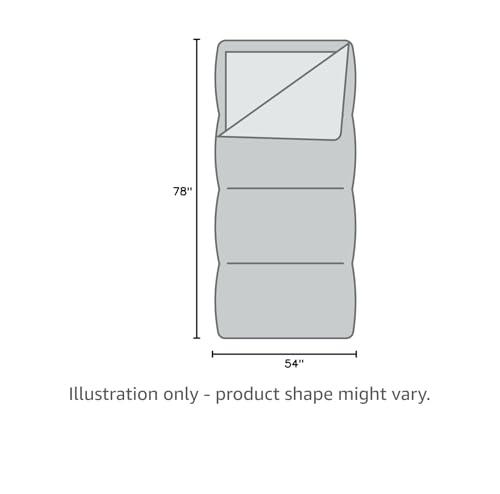 onewind onewind Camping Sleeping Bag with Footbox, Ultralight Wearable Backpacking Quilt Hammock Sleeping Bag Top Quilt for Backpacking and Hiking, 78\"*54\", OD Green