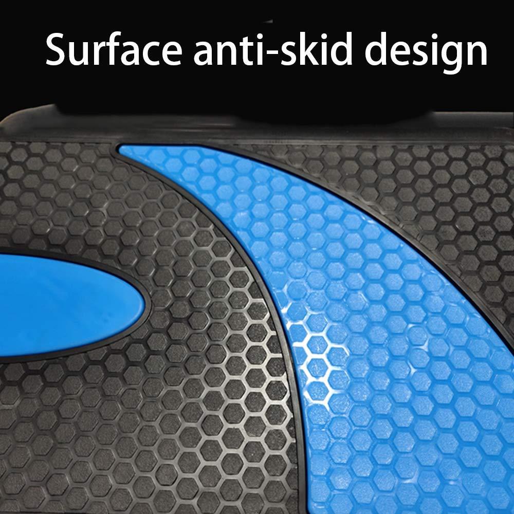 LIPJIA Stepper,Aerobic Cardio Fitness Step Board Adjustable Height 3-Levels Home Yoga Gym Exercise Training Block Step Raise Platform