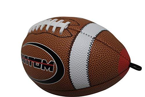 Fantom Fantom Throw Football Trainer - Direct Return Football Trainer - Practice Throwing & Catching Indoors/Outdoors (Mini/Pee-Wee (Pee-Wee - Ages 7-10+))