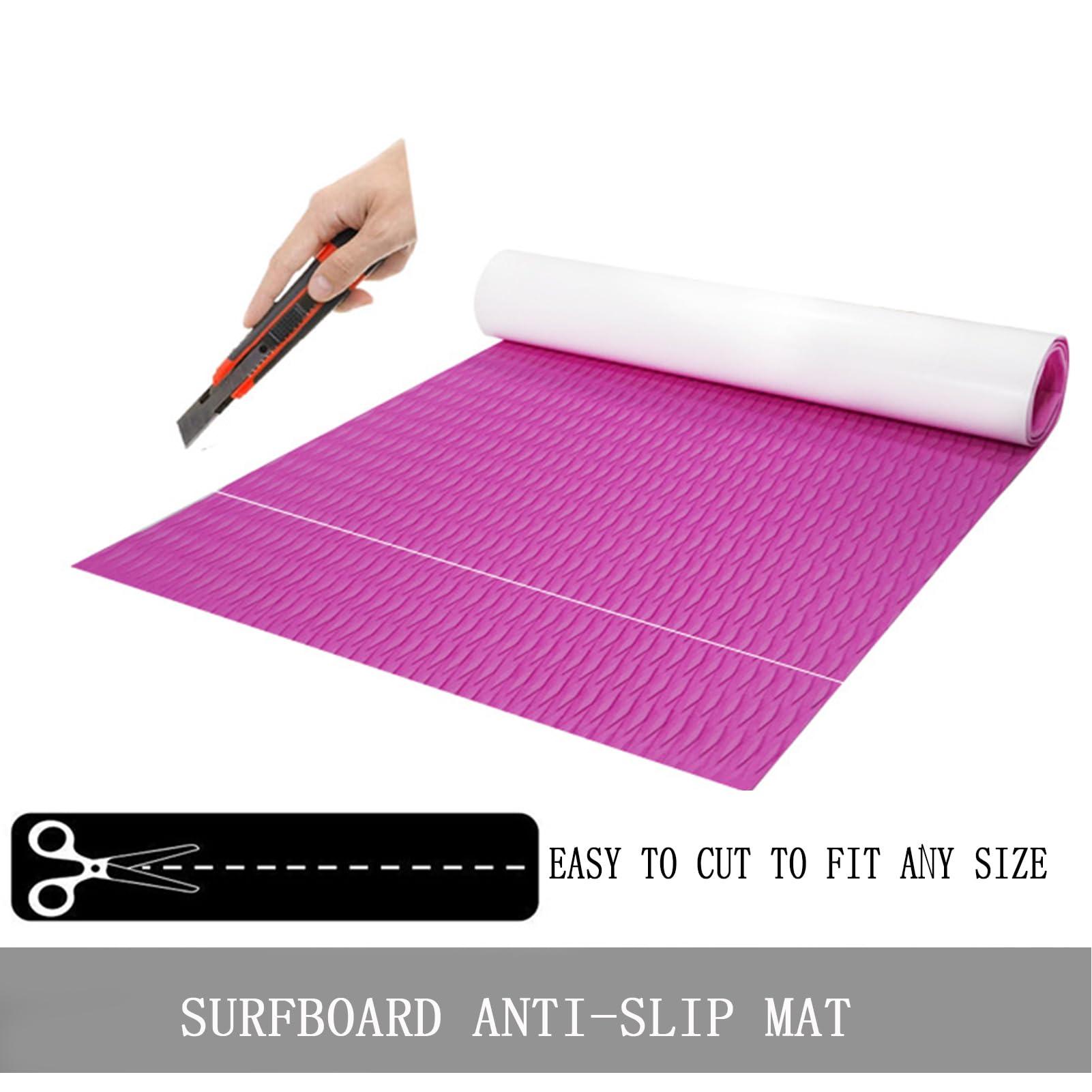 WKXTECZT WKXTECZT EVA Foam Boat Flooring Faux Teak Boat Decking Sheet Easily Cut Non-Slip Marine Mat Dot Texture Self-Adhesive Flooring Sheet for Pontoon Motorboat RV Yacht,Pink,240cmX90cm