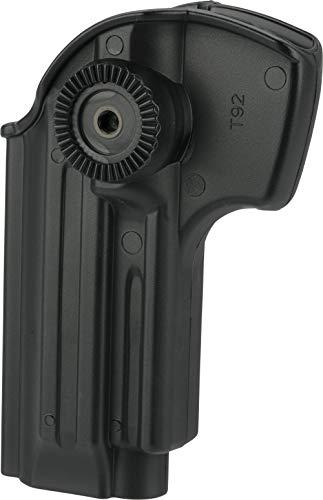 Evike Evike Airsoft - Matrix Hardshell Adjustable Holster for M9 Series Airsoft Pistols (Type: Black/No Mount)