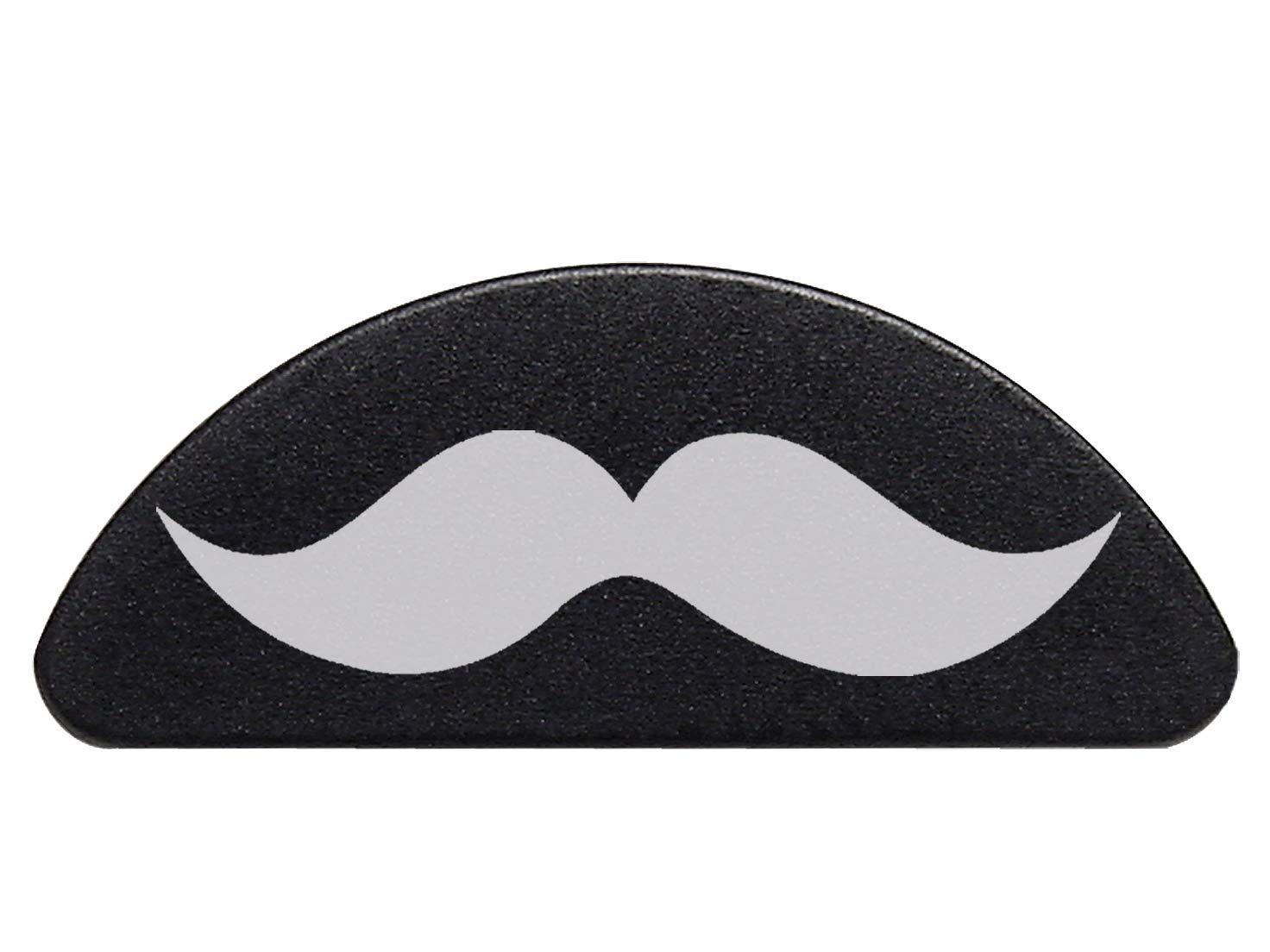 NDZ Performance NDZ Performance Mustache Baller Hipster V1 Engraved Aluminum Grip Frame Slug Plug for Glock 43 G43 9mm