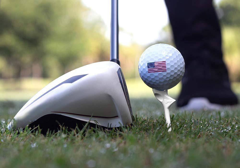 FLIGHTPATH FLIGHTPATH Premium Golf Tees - Durable Plastic Golf Tees Designed to Enhance Golf Shot Distance & Precision - Robotically Tested to Reduce Ball Spin - USGA Approved Golf Equipment - (Pack of 8, 2.75)