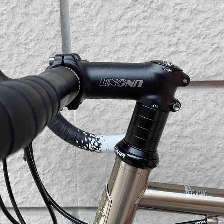 DJC Components DJC Stem Bike Ultralight 7 Degree 17 Degree 35 Degree MTB Road Stem Balance Bike for Fork 28.6 25.4MM 60-130MM Mountain MTB Bicycle Kalloy Matte Black/Glossy Silver (1# Matte Black, 35 Degree-90mm)