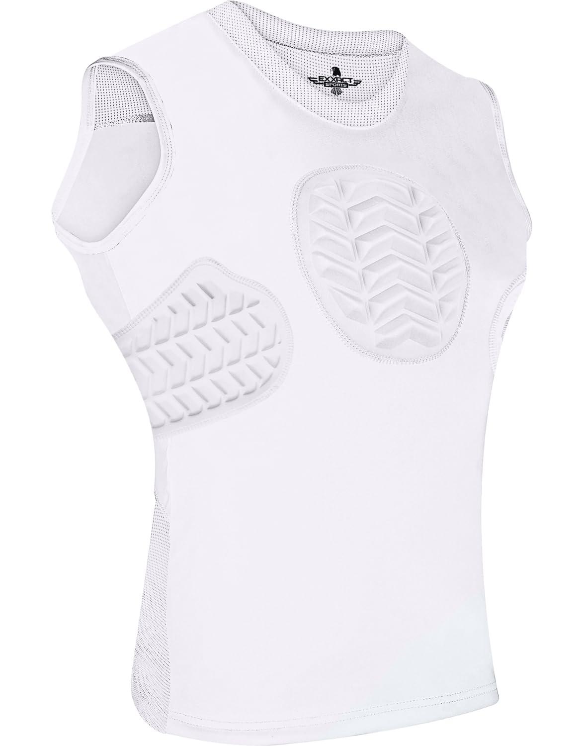 Exxact Sports Exxact Sports Youth Baseball Chest Protector, Sternum Chest Guard, Baseball Chest Protector Youth Softball Chest Protector Girls Youth (Chest & Rib Protector, YL)